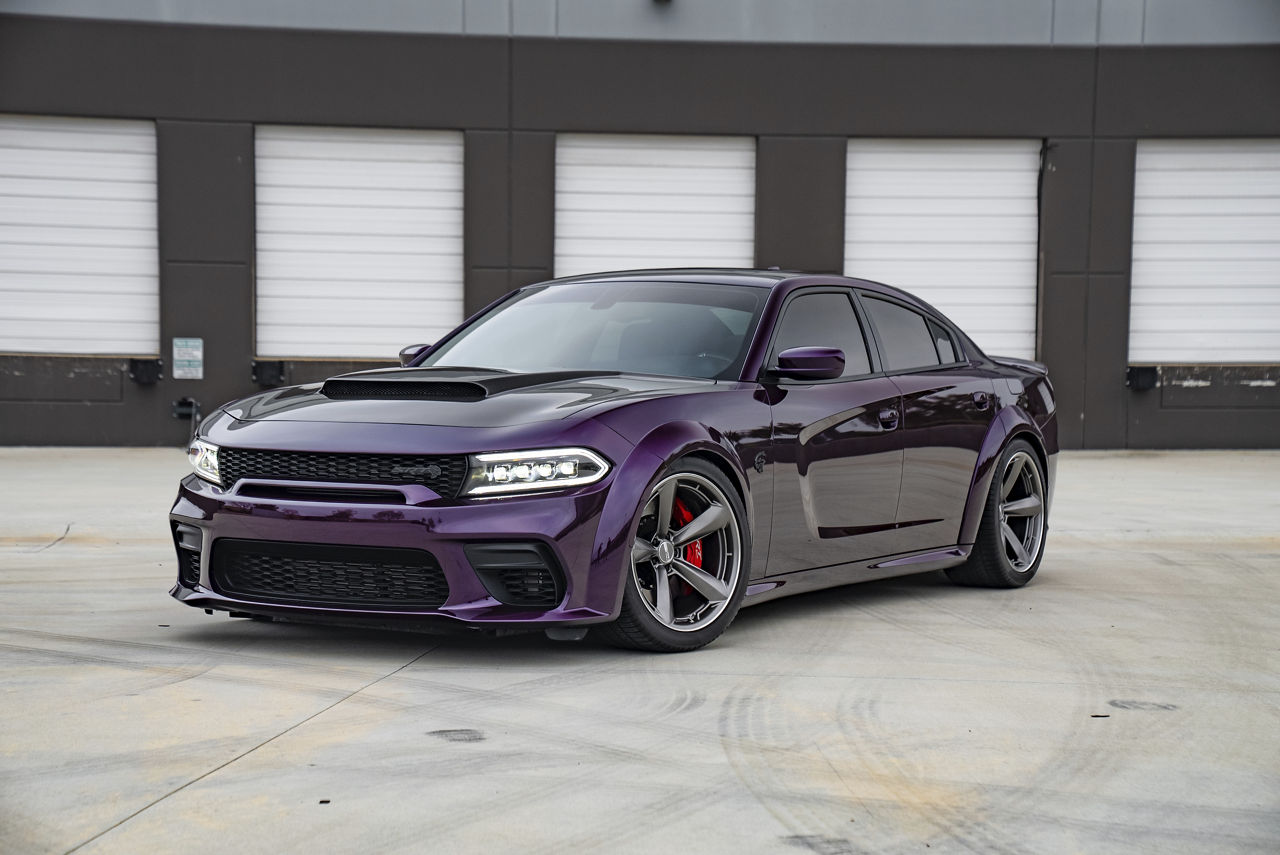 2023 Dodge Charger Hellcat - American Racing TTF - Gray | American